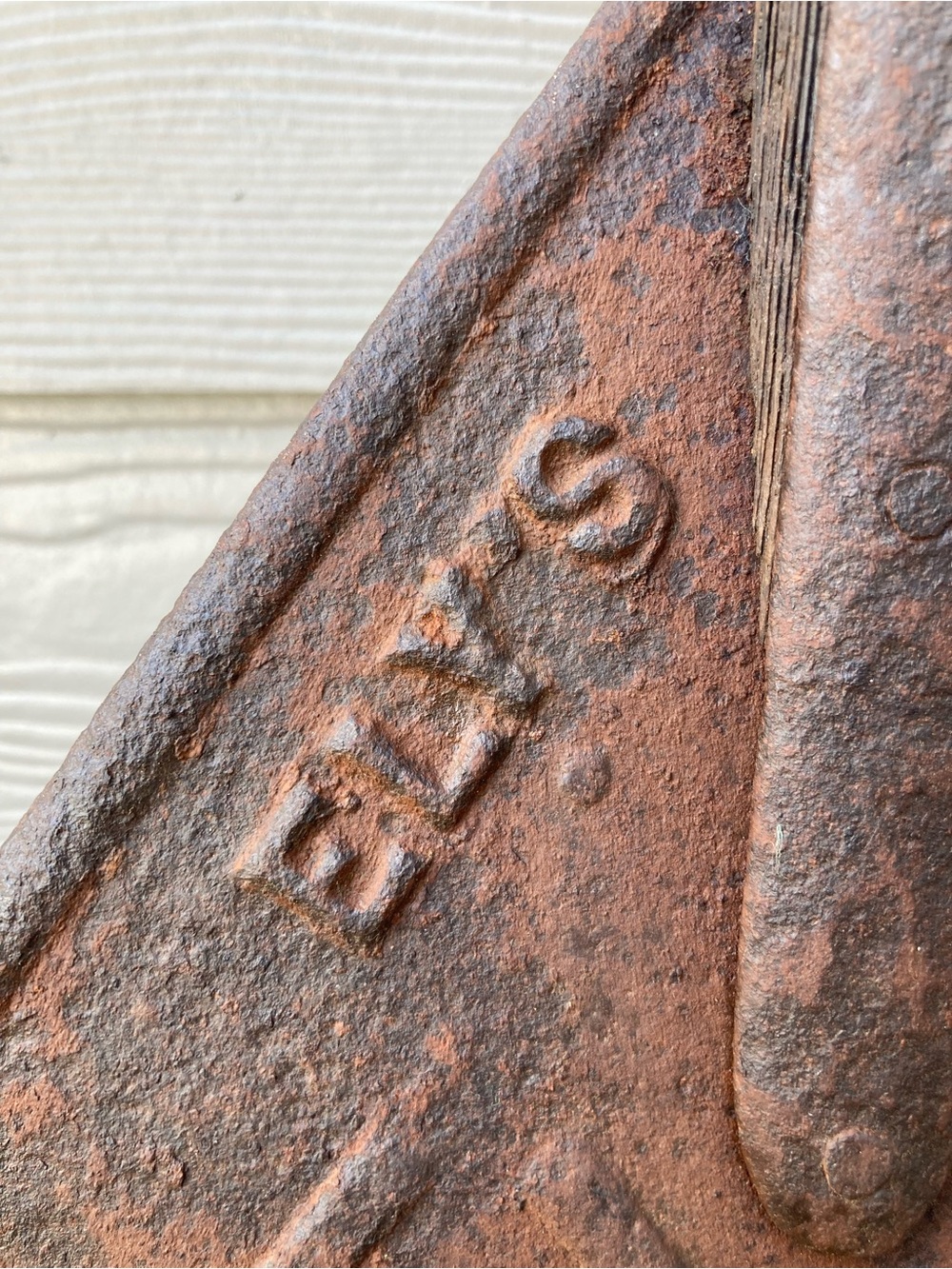 Ely’s Dandy Hay Knife Metal and Wood Early 1900s Garden Tool Rustic Decor - Picture 6 of 16